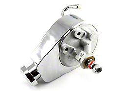 Speedmaster GM Saginaw A-Can Power Steering Pump; Chrome (Universal; Some Adaptation May Be Required)