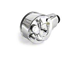 Speedmaster GM Saginaw Power Steering Pump; Chrome (Universal; Some Adaptation May Be Required)