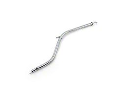 Speedmaster GM TH350 Transmission Dipstick and Tube; 27-Inch; Chrome (Universal; Some Adaptation May Be Required)