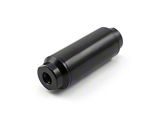 Speedmaster Inline Billet Aluminum Fuel Filter; -10 AN Male; Black (Universal; Some Adaptation May Be Required)