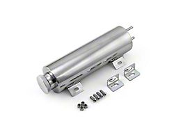 Speedmaster Stainless Steel Overflow Tank with Mounting Bracket Kit; 3-Inch x 11-Inch (Universal; Some Adaptation May Be Required)