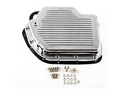 Speedmaster TH400 Finned Aluminum Transmission Oil Pan Kit; Polished (Universal; Some Adaptation May Be Required)
