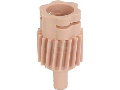 Scott Drake Speedometer Driven Gear - 19 Teeth - Natural Color - Type 3A - Genuine Ford - 3-Speed & Automatic Transmission
