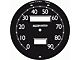 Speedometer Face - Metal - 90 Mph - Stewart Warner Script -Ford Passenger