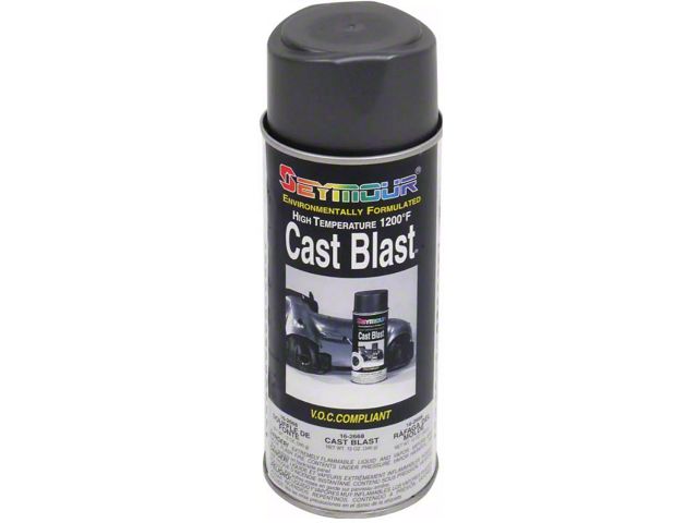 Spray Paint - High-Heat, Cast Iron Gray