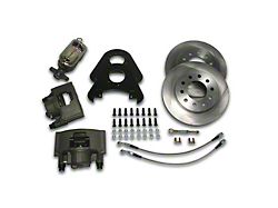 SSBC-USA Front Non-Power Drum to Disc Brake Conversion Kit with Vented Rotors; Zinc Calipers (66-72 F-100)