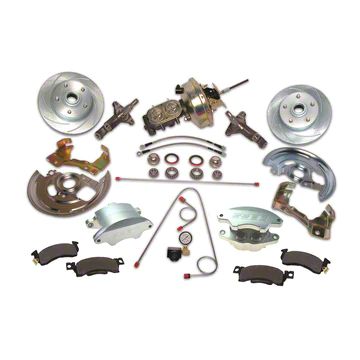SSBC Front Drum To Disc Brake Conversion Kit A133-2 – 4-Piston Caliper, Fits 6-Cylinder & V8 Spindles - View #5