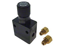 SSBC-USA Adjustable Proportioning Valve; Black Anodized (Universal; Some Adaptation May Be Required)