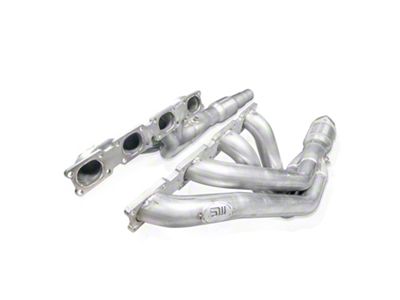 Stainless Works 2-Inch Catted Long Tube Headers; Factory Connect (90-92 Corvette C4 ZR1)