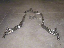 Stainless Works 1-3/4-Inch Long Tube Headers with Catted Y-Pipe; Factory Connect (94-95 5.7L Firebird)