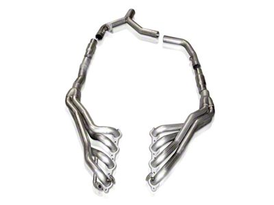 Stainless Works 1-3/4-Inch Long Tube Headers with Catted Y-Pipe; Factory Connect (98-99 5.7L Firebird)