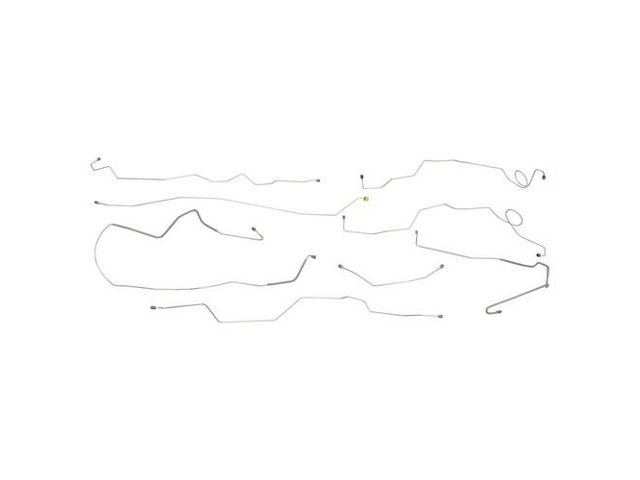 Ecklers F100 2wd.R/C-L/B OE Brk.Line Set73