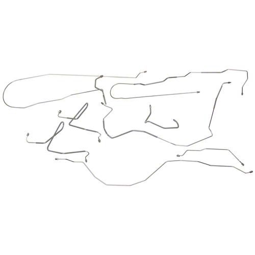 Ecklers F250/350 4X4 Std.Cb.L/B S/S Brk.Line Set8086