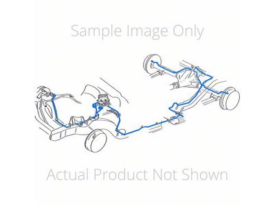 F150 L/B 4WDw/ABS S/S Brk.Line Set,1996