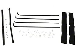 StaplesCorvette Front Window Run and Window Felt Set, 1956-1962 