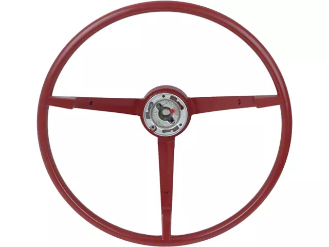 Steering Wheel - Cars With A Generator - Red