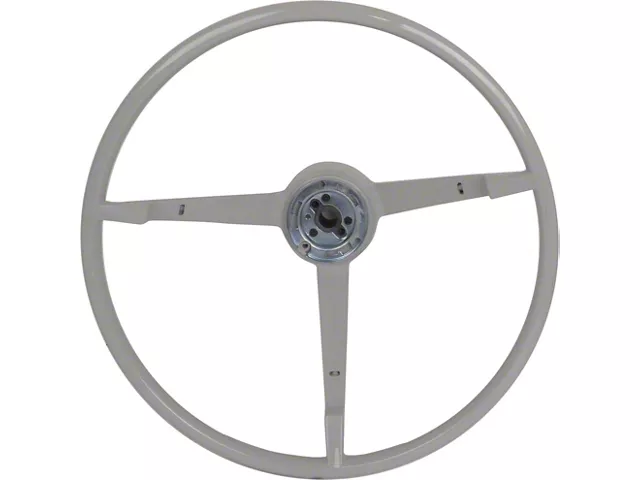 Steering Wheel - Cars With A Generator - White