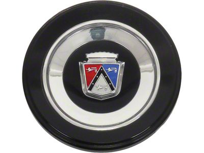 Steering Wheel Center Emblem, Fairlane, Falcon, Galaxie, Torino, Comet, 1957-1973