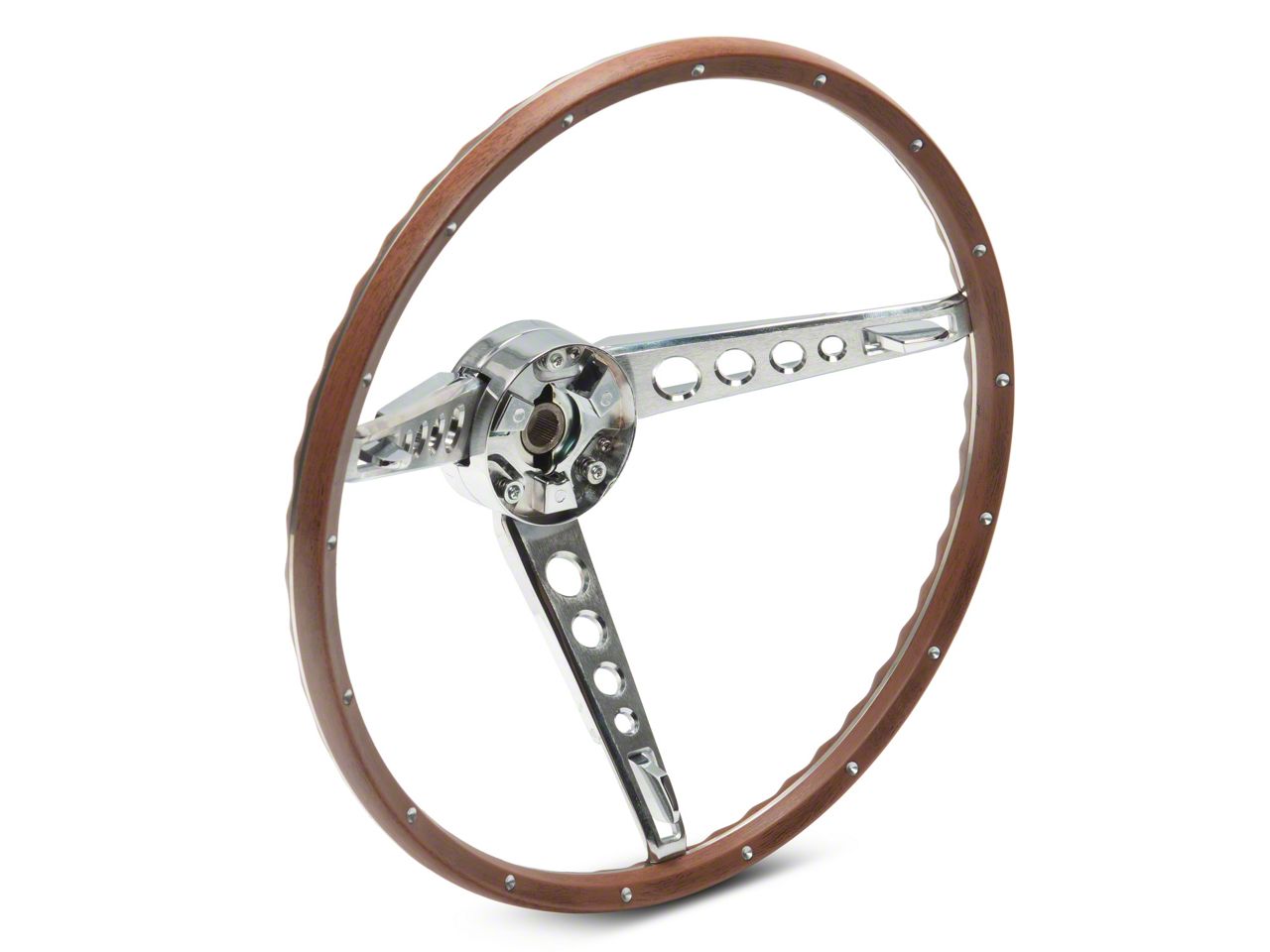 OPR Ecklers Steering Wheel - Simulated Wood - 3-Spoke SW-22 OPR Ecklers Steering Wheel - Simulated Wood - 3-Spoke SW-22