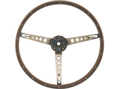 Steering Wheel - Simulated Wood - 3-Spoke - Ford & Mercury