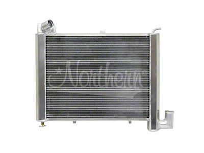 Muscle Car Aluminum Radiator; 24-1/4 x 19-1/16 x 3-1/8 (1965 Big Block V8 Corvette C2)