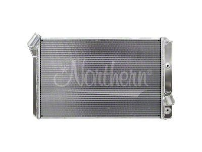 Muscle Car Aluminum Radiator; 31-3/4 x 18-1/2 x 3-1/8 (69-72 Big Block V8 Corvette C3 w/ 27-1/2-Inch Core)