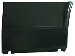 Front Fender Lower Rear Repair Panel with Brace; Passenger Side (67-68 Firebird)