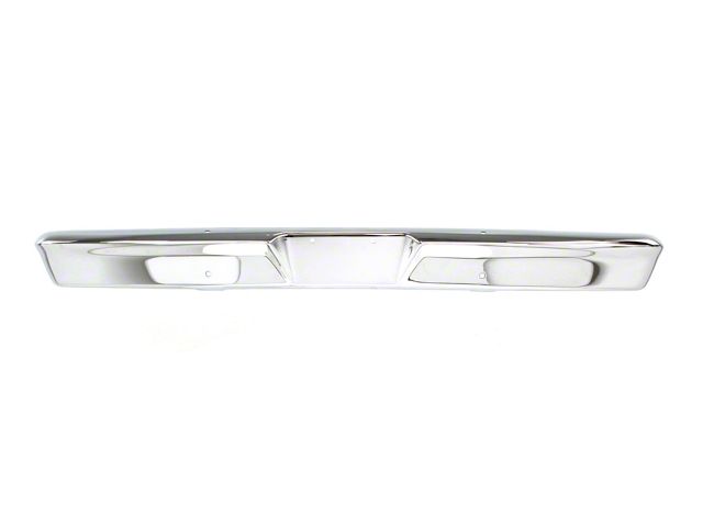 Front Bumper with License Plate Holes; Chrome (67-78 F-100, F-150, F-250)