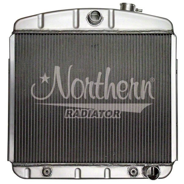 Ecklers Muscle Car Aluminum Radiator; 22-3/4 x 22-1/2 x 3-1/8 (55-57 ...