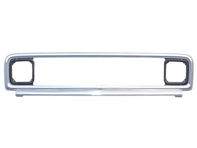 Grille Shell; Anodized Aluminum (71-72 Blazer, C10, C20, K10, K20, Suburban)