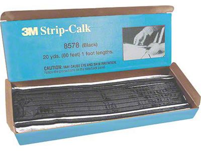 Strip Caulk/ 3m Brand/ Black/ 20 Yards