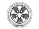 Scott Drake Styled Steel Chrome/Charcoal Wheel; 15x7; 6mm Offset
