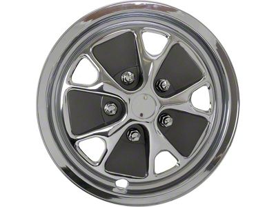 Styled Steel Wheel Hub Cap Set For 14 Wheel