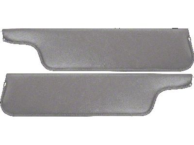 Sun Visors - Gray - Without Arm & Bracket