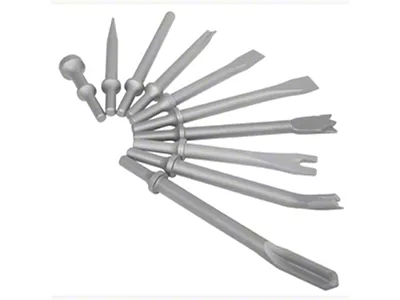 Sunex Air Chisel Set; 10-Piece