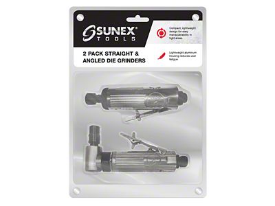 Sunex Die Grinder Set; 2-Pack