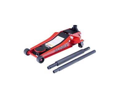 Sunex Low Profile Steel Floor Jack; 3-Ton