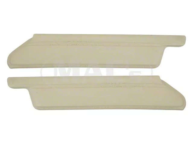 Sunvisors, Hardtop, Parchment White, Falcon, Comet, 1963-1965