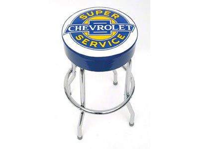 Super Chevrolet Service Bar Stool
