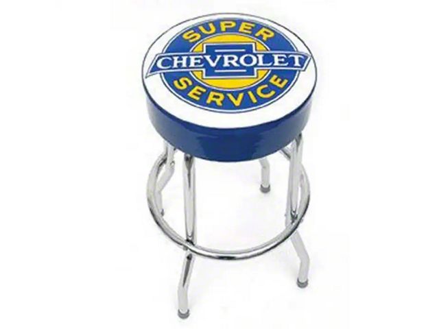 Super Chevrolet Service Bar Stool