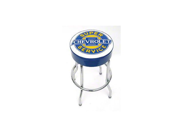 Super Chevrolet Service Bar Stool