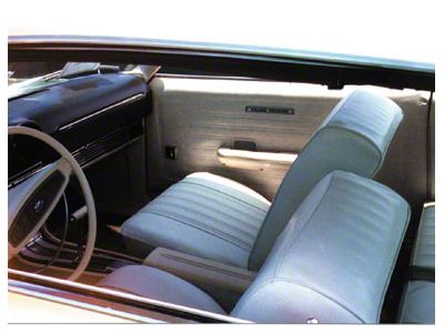 OPR Super Saver Interior Kit 3, Front Buckets, Convertible, Fairlane, 1967