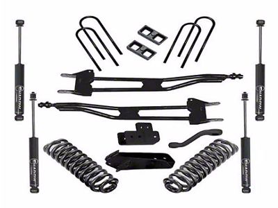 SuperLift 4-Inch Radius Arm Suspension Lift Kit with SuperLift Shocks (80-96 Bronco)