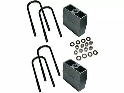 SuperLift 5-Inch Rear Lift Block Kit (80-96 Bronco)