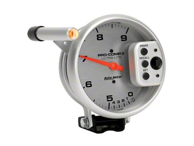 Tachometer,5,9000 RPM,Ultra Lite,AutoMeter
