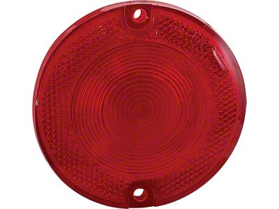 Tail Light Lens - Red Reflector That Goes In Center Of White Lens - Falcon Station Wagon & Ranchero