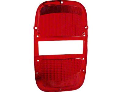 OPR Tail Light Lens - With FoMoCo Script - Except Station Wagon& Ranchero