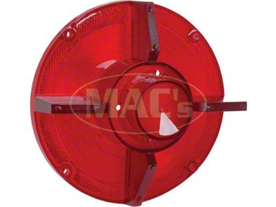 OPR Tail Light Lens - Without Backup Lights - Falcon Except Station Wagon & Ranchero