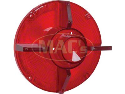 Tail Light Lens - Without Backup Lights - Falcon Except Station Wagon & Ranchero