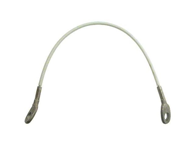 Tailgate Support Cable - Plastic Coated Braided Wire With Metal Ends